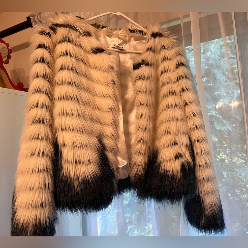 GLAMOROUS Faux Fur Jacket